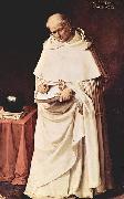 Francisco de Zurbaran Portrat des Fra Pedro Machado oil painting artist